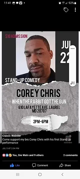 Corey Chris  - comedian