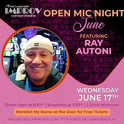 RAY AUTONI - comedian