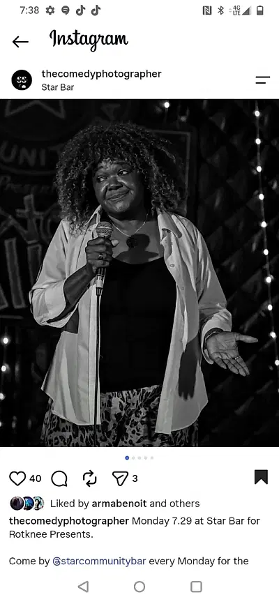 Victoria Peoples - comedian