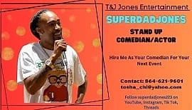 SuperDadJones  - comedian