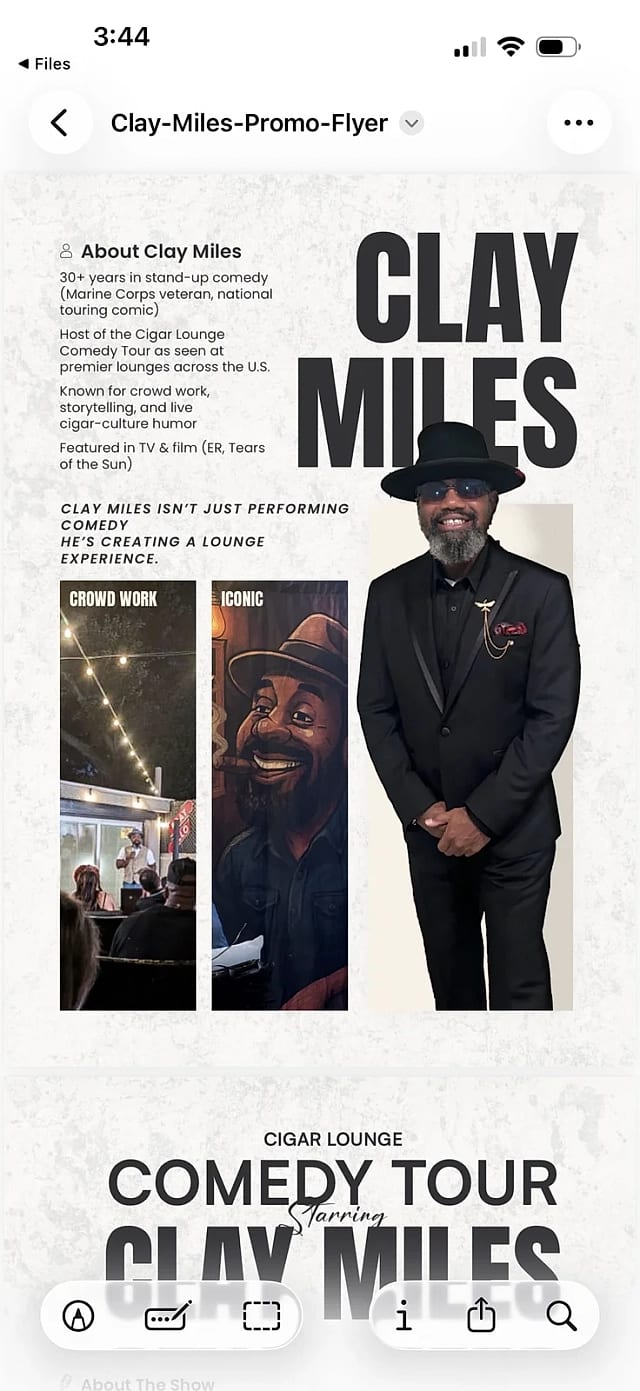 Clay Miles - comedian