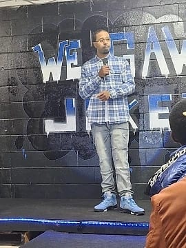 Marcuz Creekwater - comedian