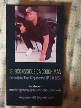 Matthew Kingsberry - comedian