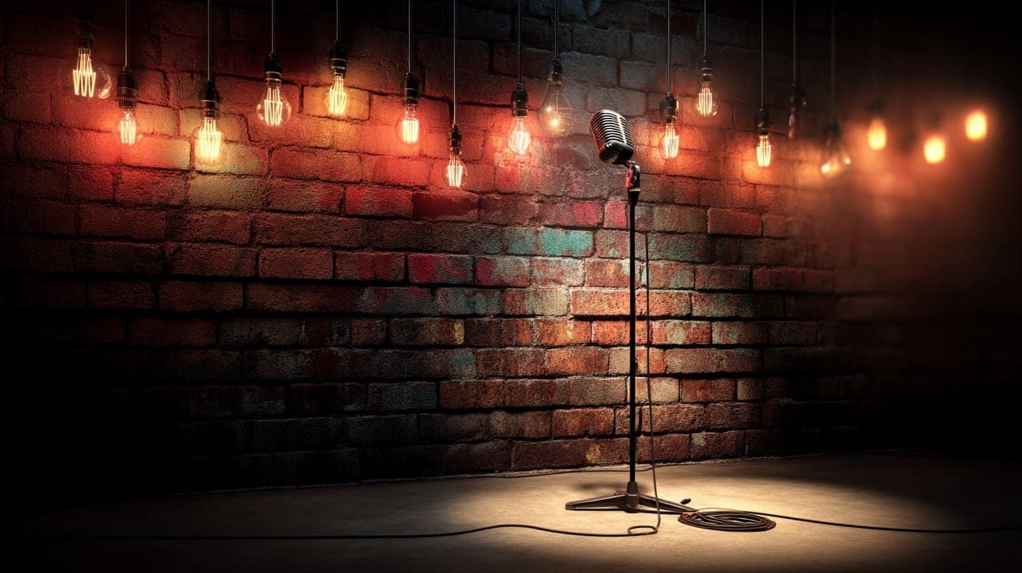 Open mic comedy night