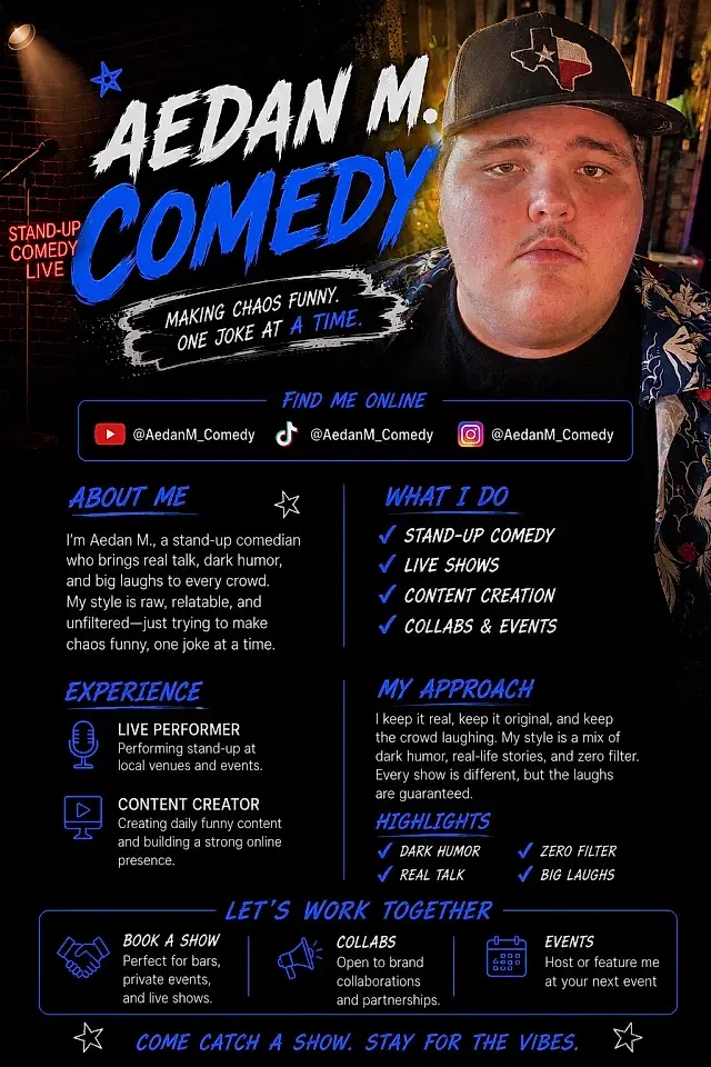 AedanM_Comedy - comedian
