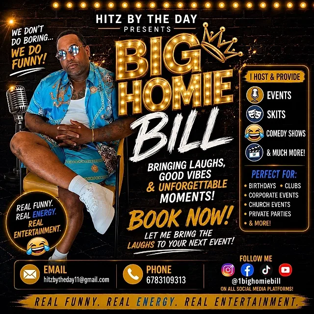 Comedian Big Homie Bill - comedian