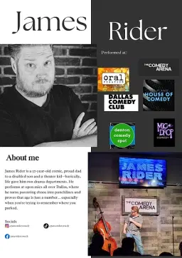 James Rider - comedian