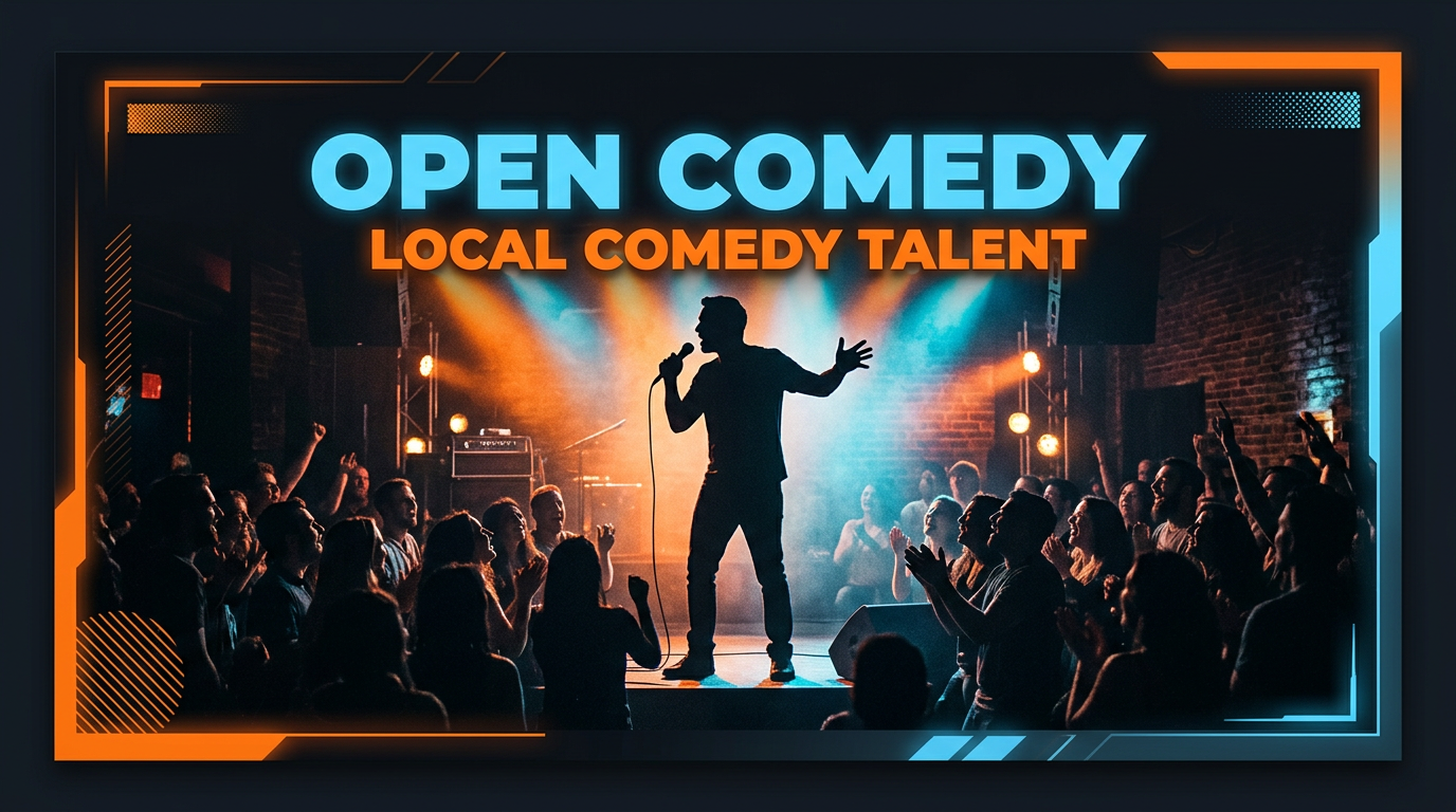 Open Comedy logo